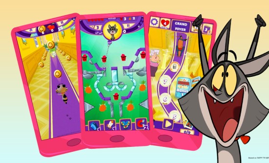 International blockbuster cartoon Taffy heads to mobiles and tablets games as Taffy: Feed the Kitty